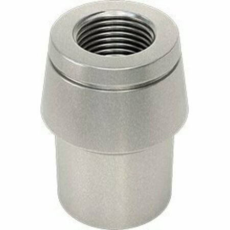 BSC PREFERRED Tube-End Weld Nut Left-Hand Threaded for 1-3/8 OD and 0.12 Wall Thickness 3/4-16 Thread 94640A409